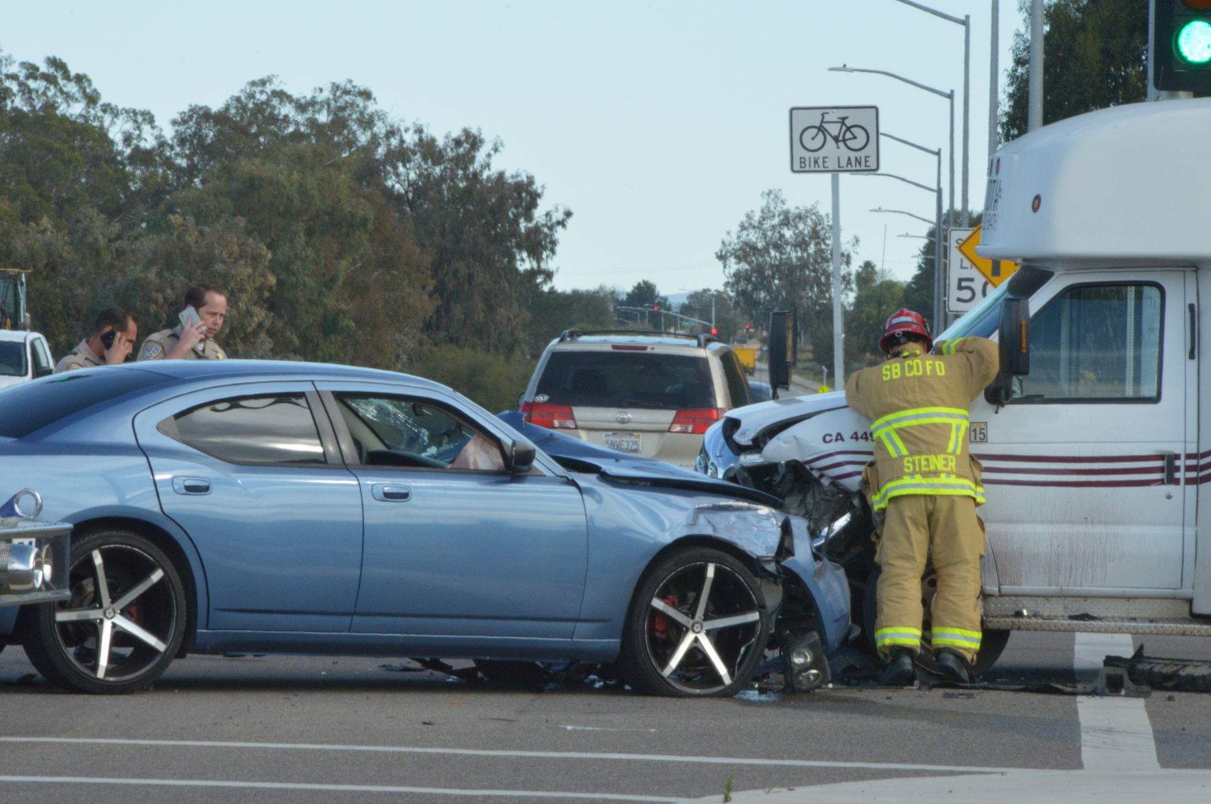 UVP and Orcutt Road collision 2